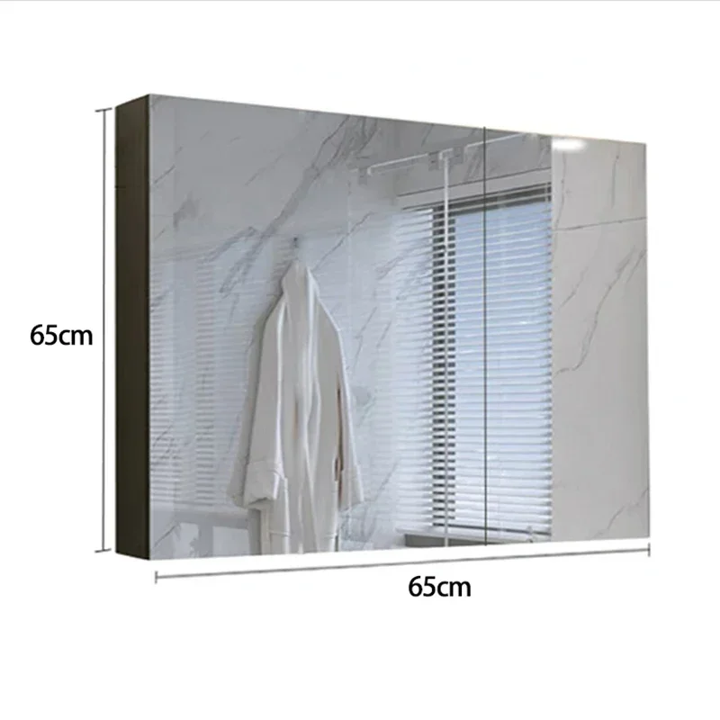 

Nordic Smart Bathroom Cabinets Modern Simple Vanity Bathroom Mirror Cabinet Storage Shelves Home Furniture Muebles Baño FYBC