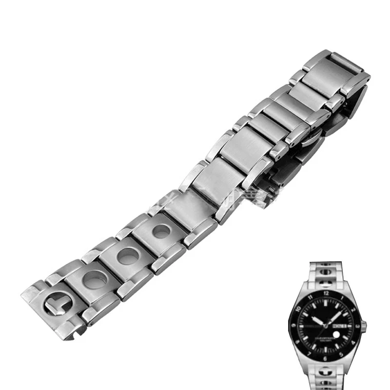 

For Tissot T91 Wristband Comfortable To Wear PRS 516 Racing Car Solid Stainless Steel Watchbands Watch Strap Accessories 20mm