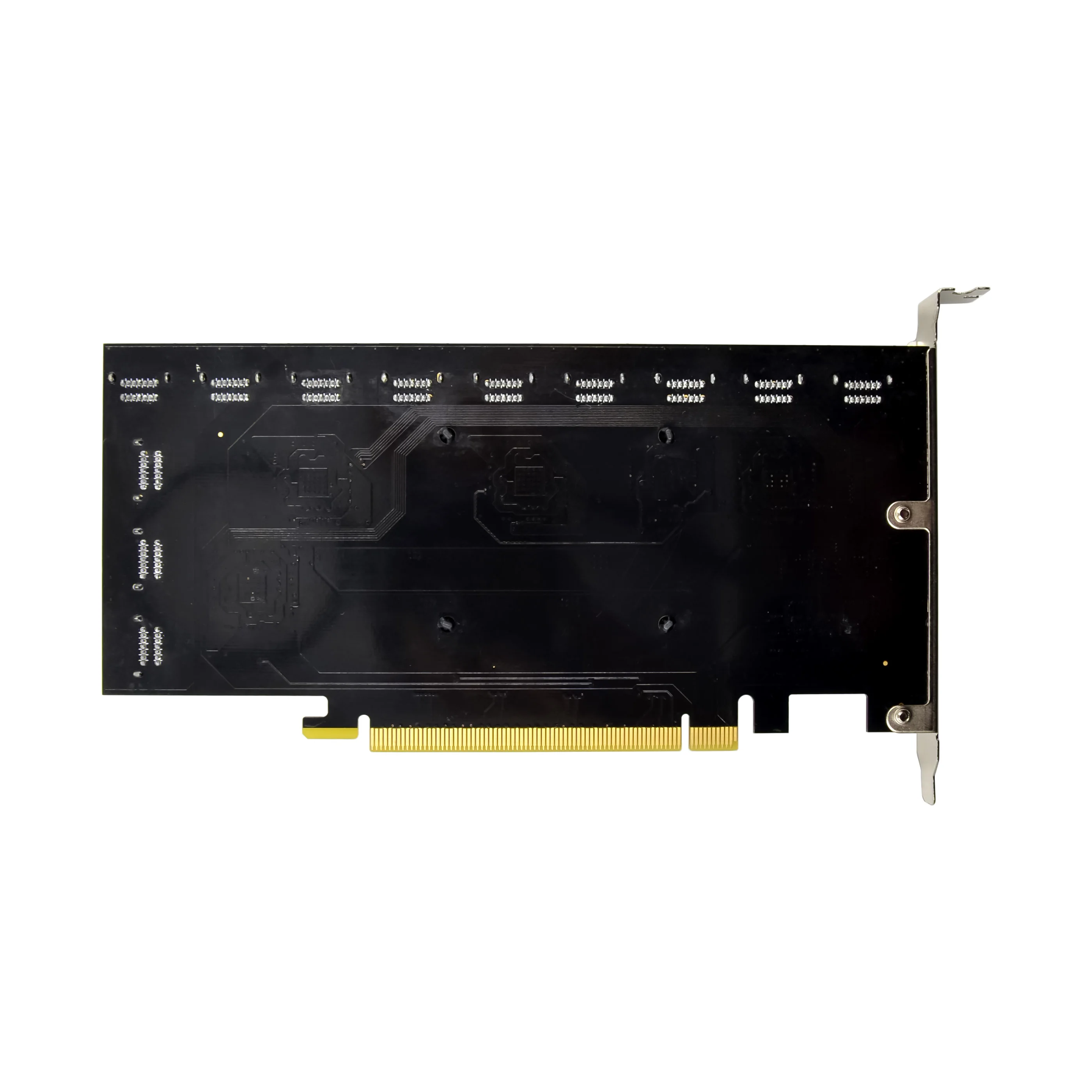 SUNWEIT ST585 ASM1166 24port PCIE SATA Riser Adapter SATA Controller PCI Express X16 to SATA 3.0  Interface Riser Expansion Card