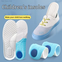 Kids Memory Foam Soft Insoles Children Orthopedic Breathable Flat Foot Arch Support Inserts Sport Shoes Pads Feet Care Cushion