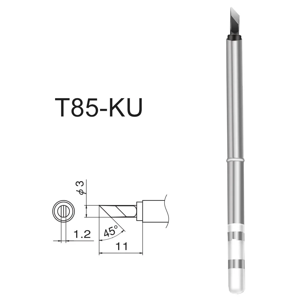 T85 punta del saldatore 1pc T85-BC2 B2 ILS KR K65 BC3 tipo di riscaldamento interno Kit stazione di saldatura senza piombo