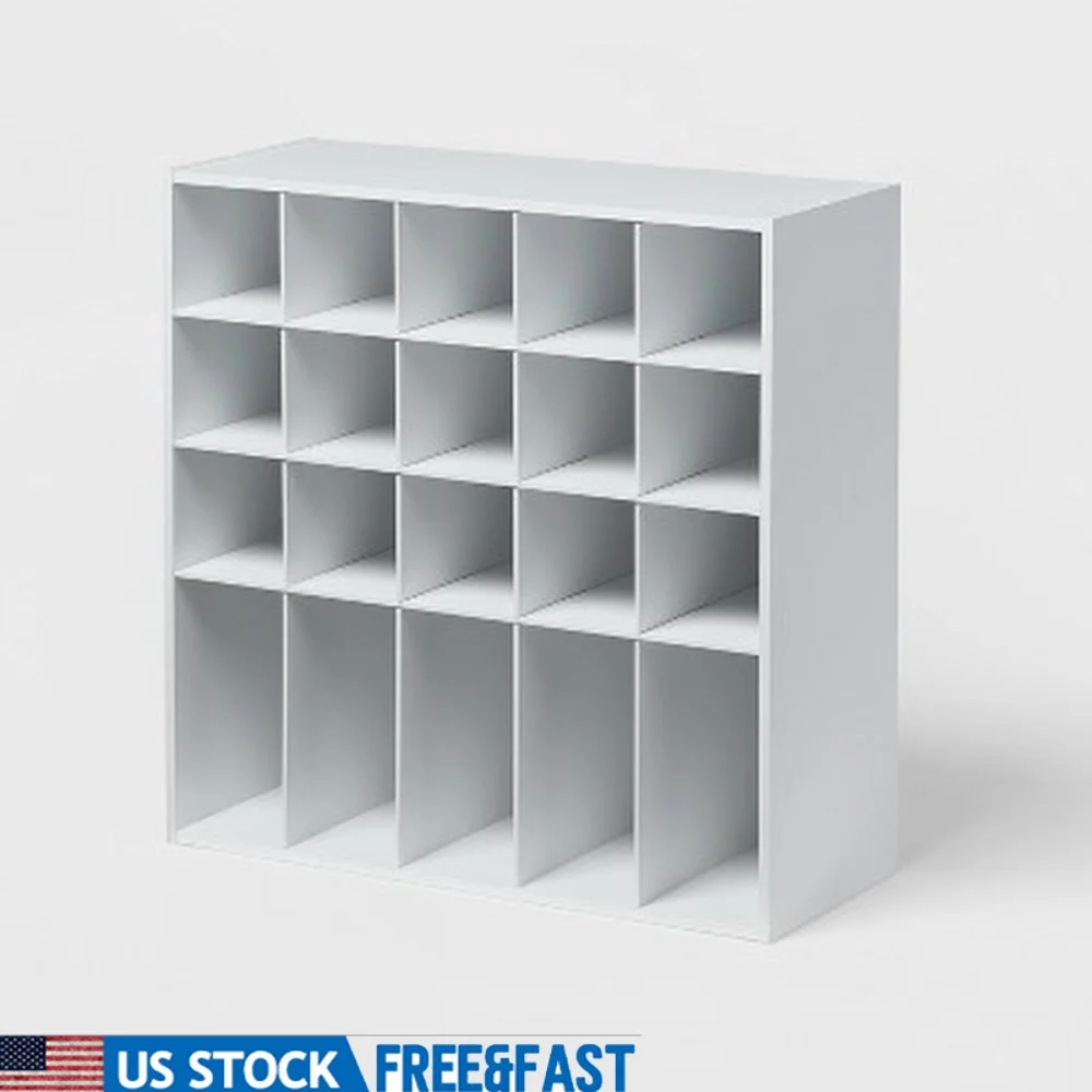 

4 Tier Freestanding Shoe Rack Organizer Wooden Frame Stackable Storage Unit Holds 20 Pairs Perfect Entryway or Closet