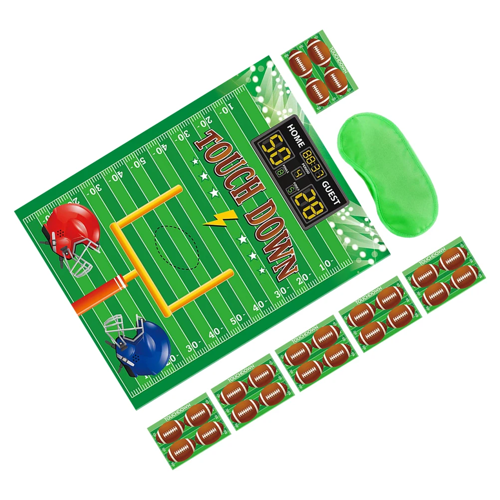 

1Set Football Game Day Party Decorations Poster Sticker Set for Sports Birthday Children Activities American Theme Fun