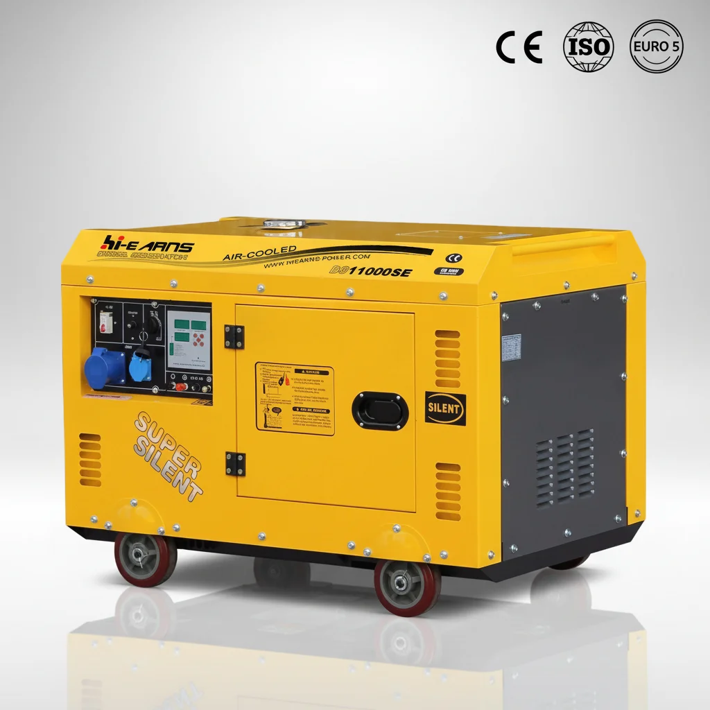 

Hiearns Silent Portable Generator Power for Home Generator 10 Kva 198 1100 8KW