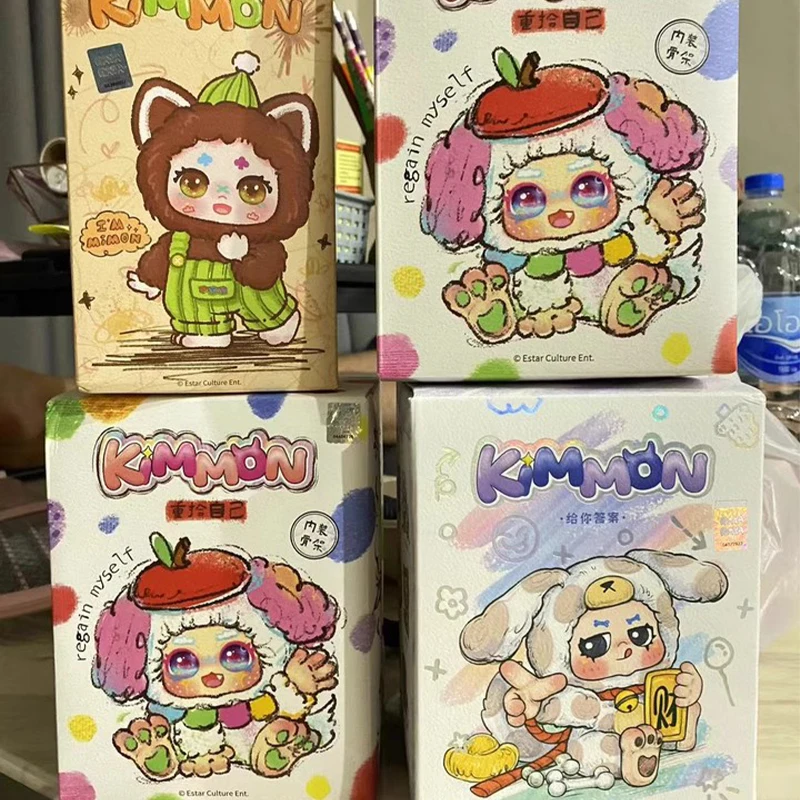 Caja ciega de la serie Kimmon Fruit Dress, muñeco de peluche bonito, colgante, bolsa pequeña, regalo de cumpleaños, juguete, adornos de escritorio