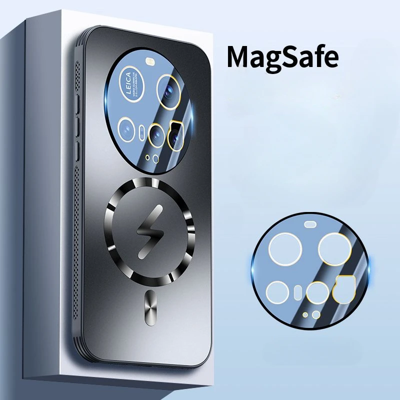

Чехол для Xiaomi 15 Ultra, жесткий матовый магнитный объектив для беспроводной зарядки, защитная задняя крышка для XIAOMI 15 ULTRA Shell Funda