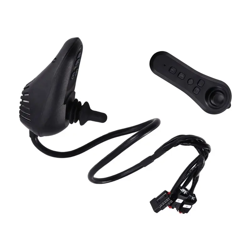 

Беспроводной Bluetooth электрический джойстик для инвалидной коляски, двойной контроллер, 24 В, универсальная ручка управления