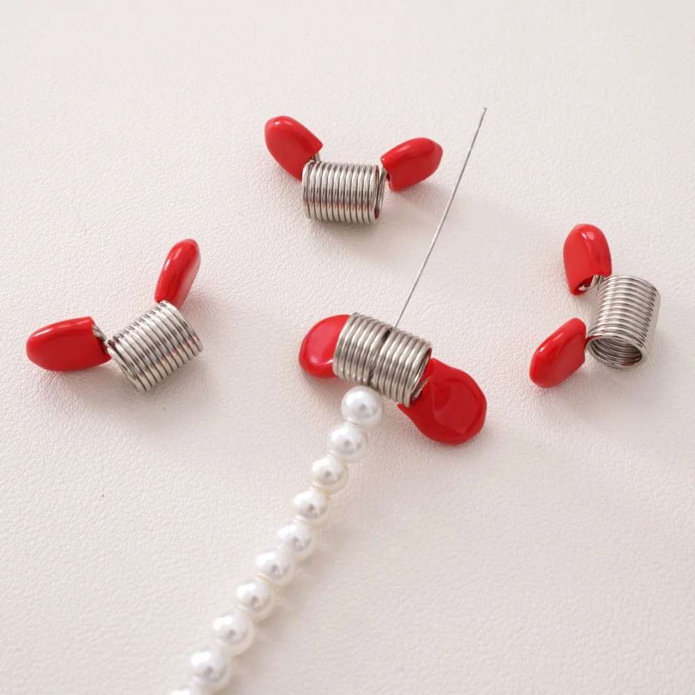 1pcs Bead Stopper Spring Clip Creative Bead Wire End Jewelry Making Tool DIY Bracelet Necklace Tool for Handmade Jewelry