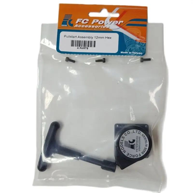 A Parts PLASTIC Pull Starter ASSEMBLY W/SCREWS Fit FC.18 Engine For Rc Model Nitro Car Accessories