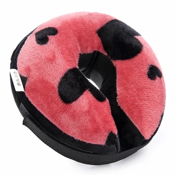 Pet Donut Cat Collar Protective Recovery Dog Collar after Surgery for Cat Dog Inflatable Comfy Soft Blow-up Dog Cone Collar 6