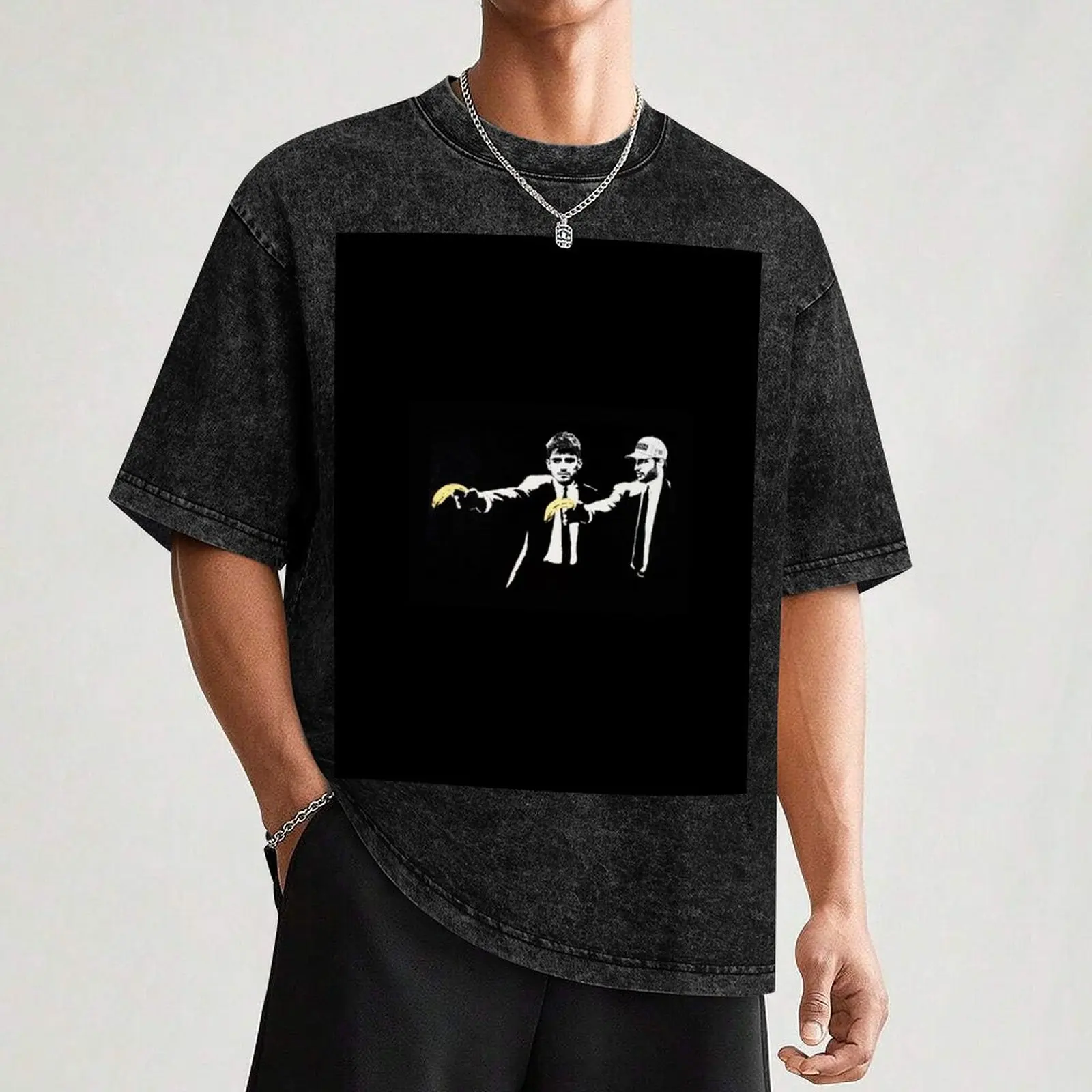 الموز Leclerc وSainz- طبعة محدودة هدية مثالية تي شيرت ملابس الصيف مضحك ميمي تي شيرت الرجال تي شيرت