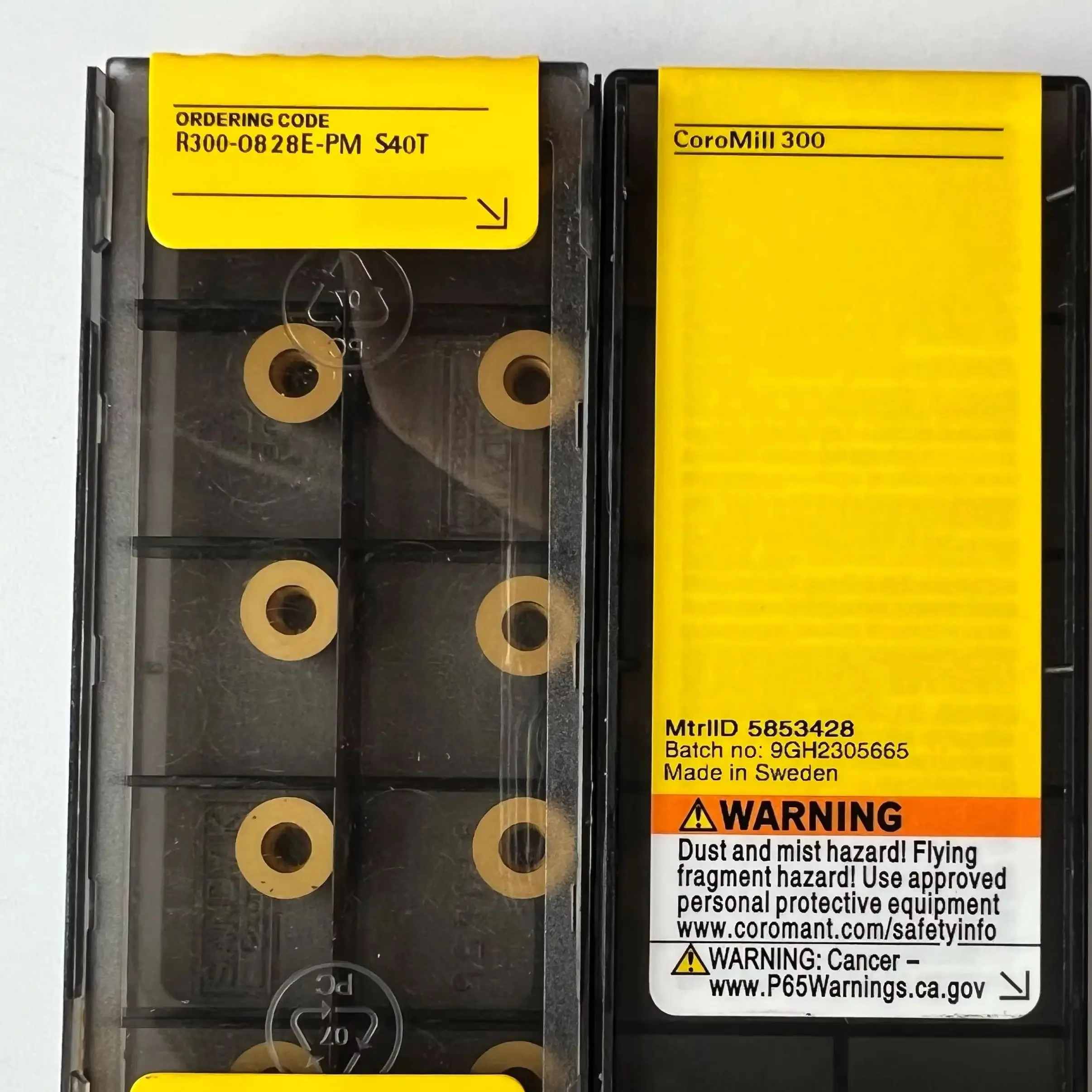 

Carbide inserts for lathe R300-0828E-PM S40T