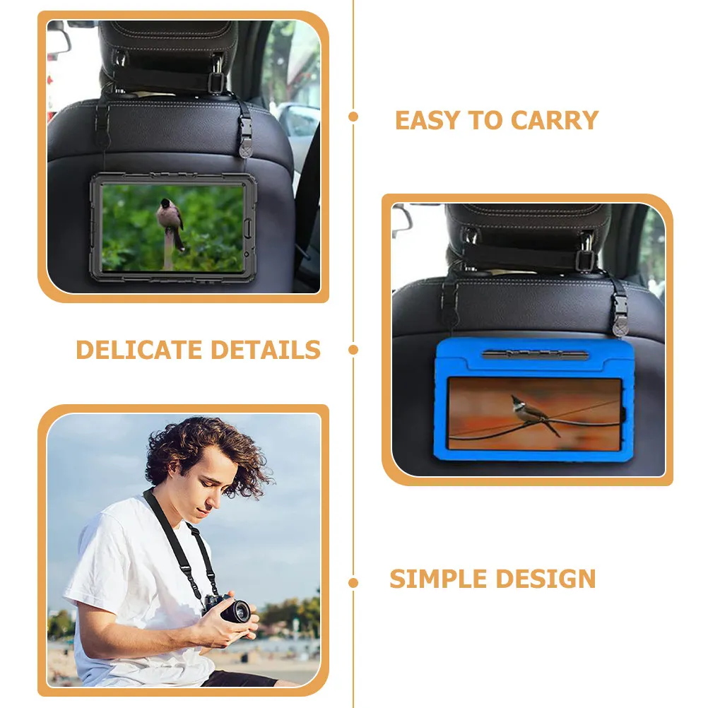 3Pcs Adjustable Digital Camera Shoulder Straps Anti-Lost Soft Wide Replacement Strap for Camera Bag Crossbody Travel Outdoor