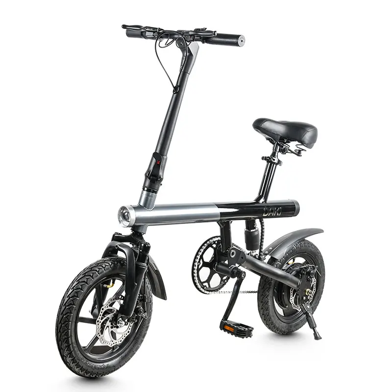 Mankeel MZ-4 ,14 Inch Folding Electric Bicycle 48V 500W Mini Electric Bike 48V13AH Lithium-ion battery，Electric range 25-30KM