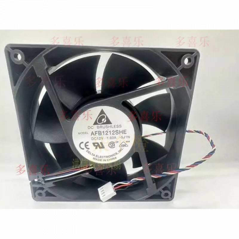 

EE for Delta AFB1212SHE 12038 DC12V 1.60A 12CM 4-Wire PWM Cooling Fan