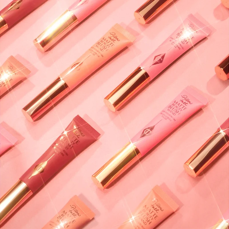 Lipstick Pillow Talk Is Not Easy To Fade Oil Control and Makeup Setting, Powder Blusher Air Cushion Pen Makeup Setting Spray