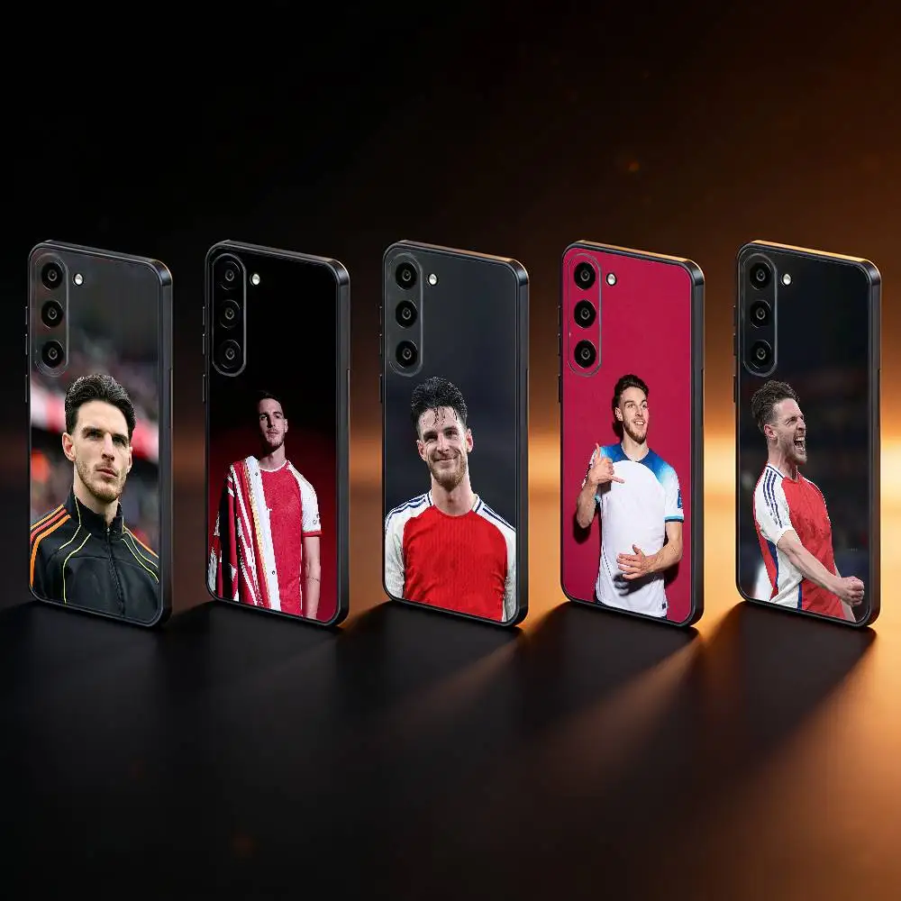 Football Star D-Declan Rice    Phone Case For Samsung Galaxy A73,A72,A71,A70,A53,A52,A51,Others Soft Black Cover
