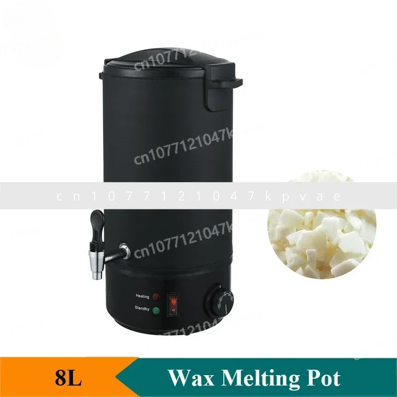 8L Stainless Steel Electric Melting Wax Pot Household Candle Soap Cream Non Stick Oil