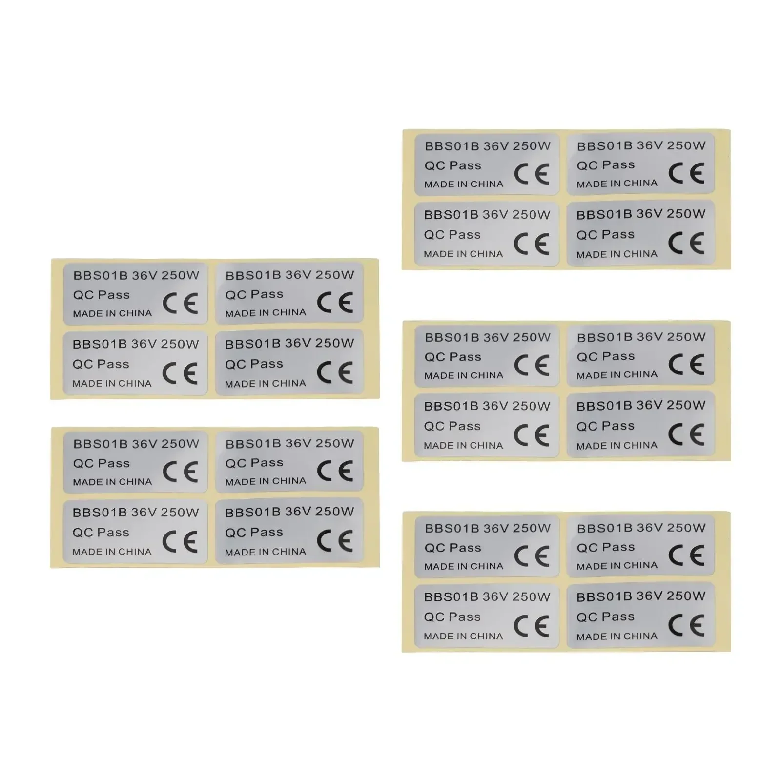 

High Quality Nice Portable Practical Sticker For BAFANG Silver 20* 48V 750W Components E-Bicycle E-Bike E-bicycle
