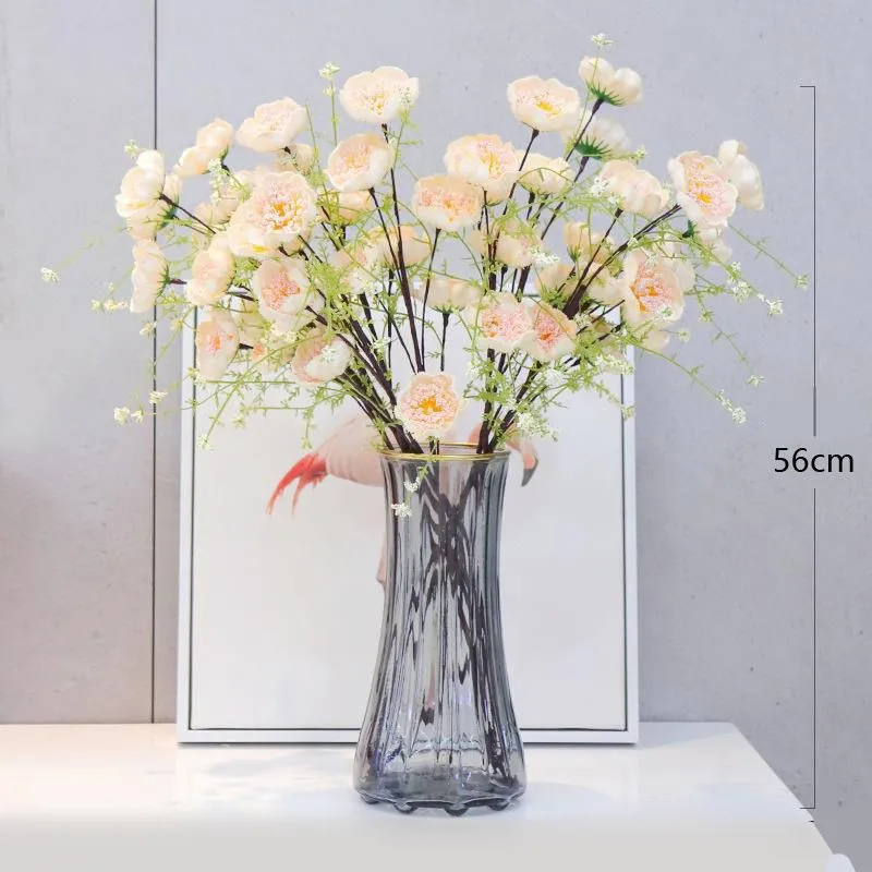 

18 silk flower artificial Azalea European Style Multicolor Fake Bride Flower Bouquet Wedding Family Party Decoration DIY