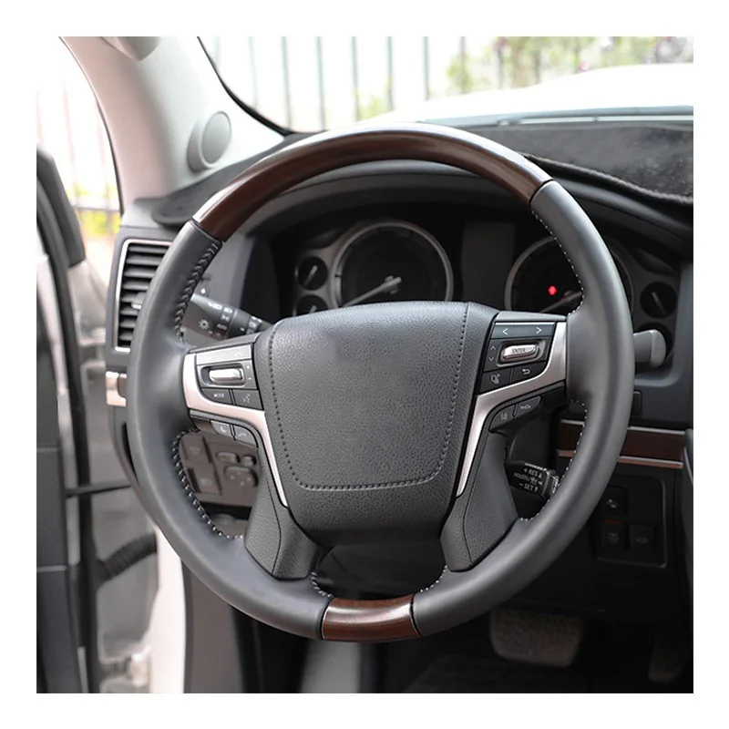 Fashionable Popular Customized Car Steering Wheel With Buttons And Covers For Toyota Land Cruiser LC200 FJ200 2006-2021