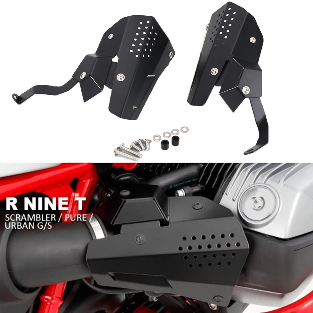 Motorcycle RnineT 2017- Throttle Injection Guard Engine Cylinder Tube Protection For BMW R9T R NINE T Scrambler Pure Urban G/S