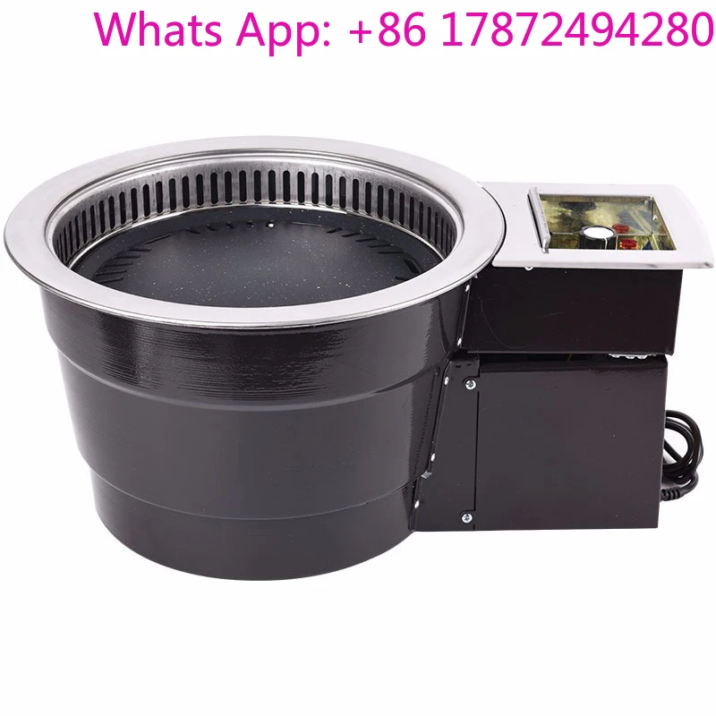 Grill Charcoal Pot Commercial Self-service  Pot Charcoal  Pot Mosaic Smokeless Barbecue BBQ Shop Equipment