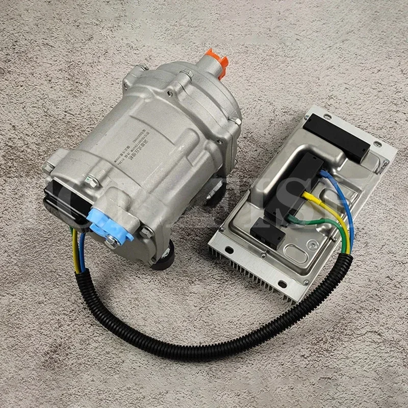 Truck Original Parallel Parking Air Conditioner Variable Frequency Electric Compressor 24V RV Car Refrigeration Hidden Refit 12V
