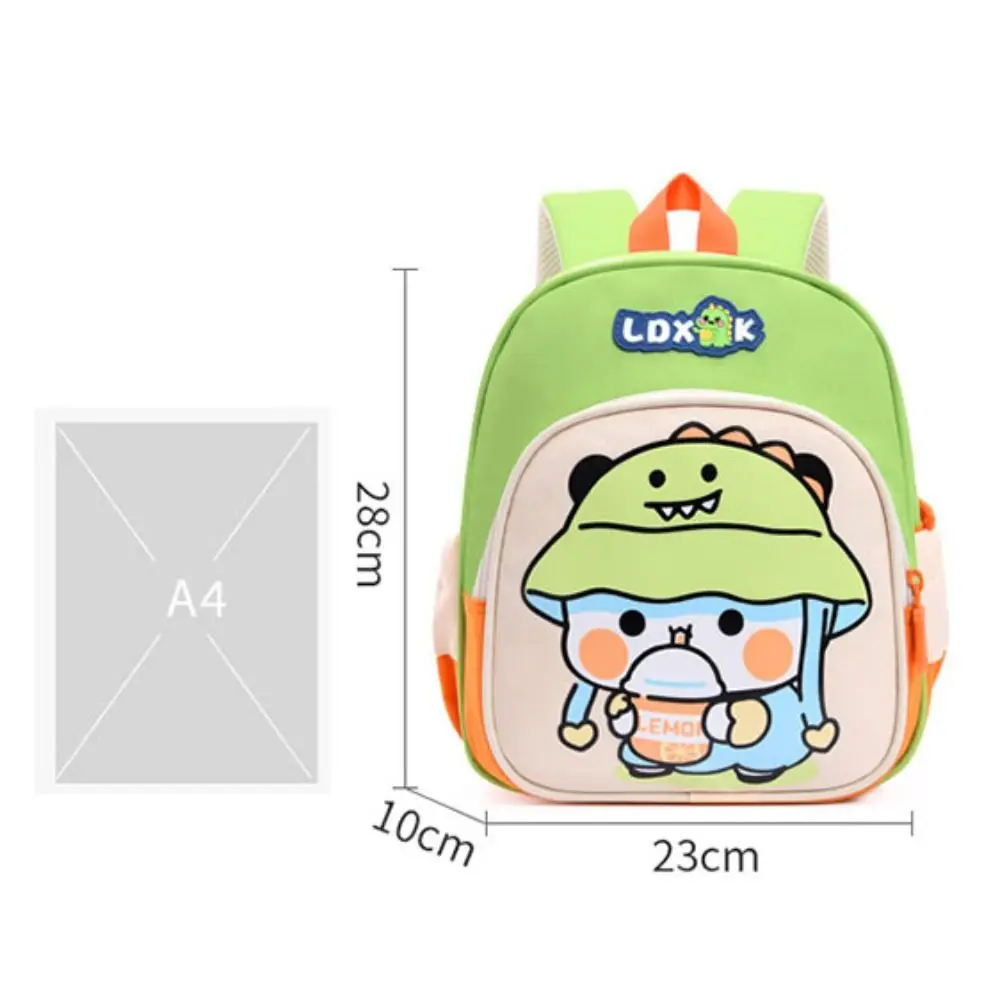 Cute Cartoon Dinosaur Baby Backpacks Wear-resistant Large Capacity Kindergarten Schoolbag Lightweight Animals Toddler Rucksack