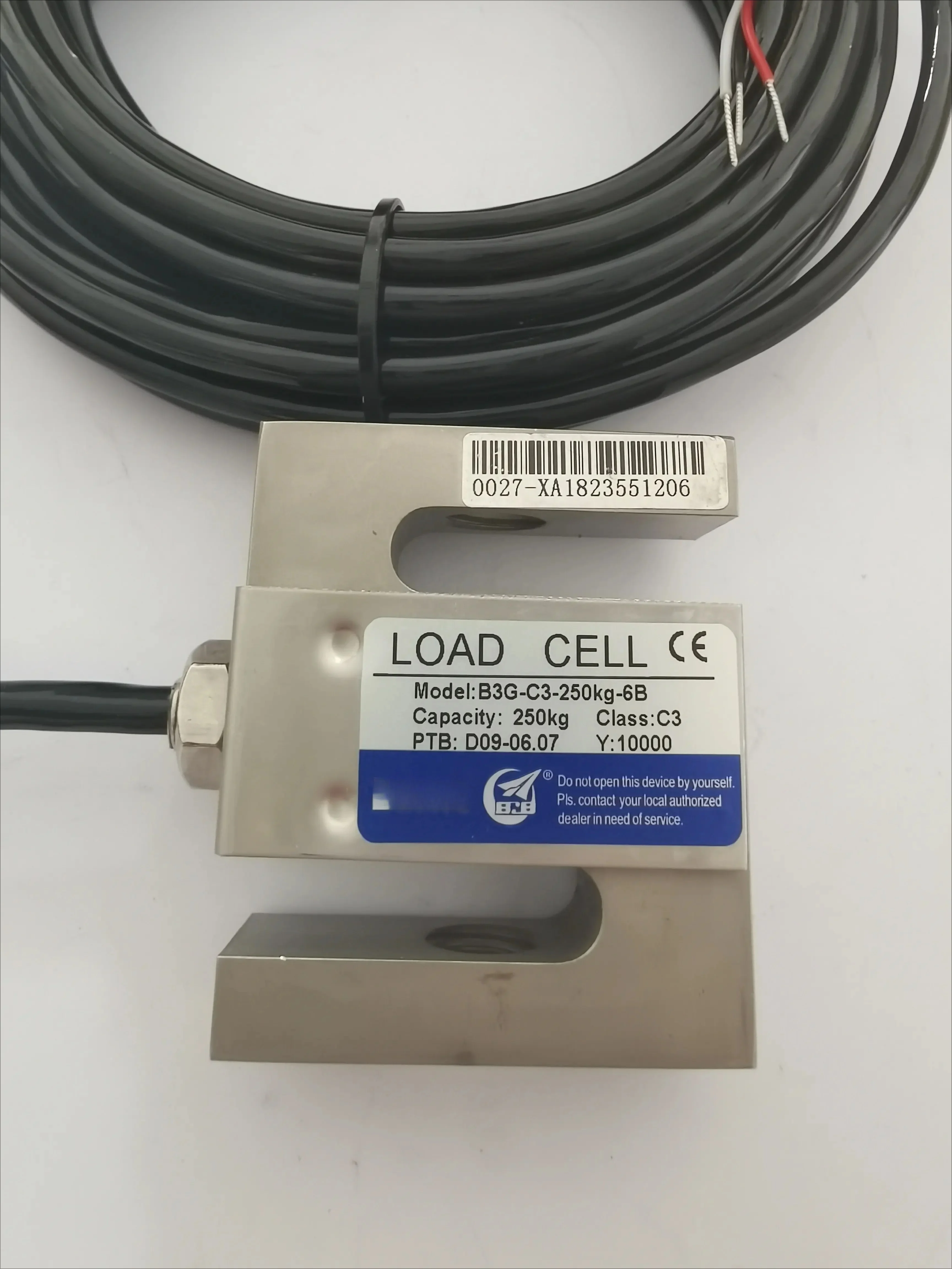 B3G C3 250kg Stainless Steel Force Sensor Analog Interface Tension Measuring Pressure Transmitter S Type Load Cell factory outle