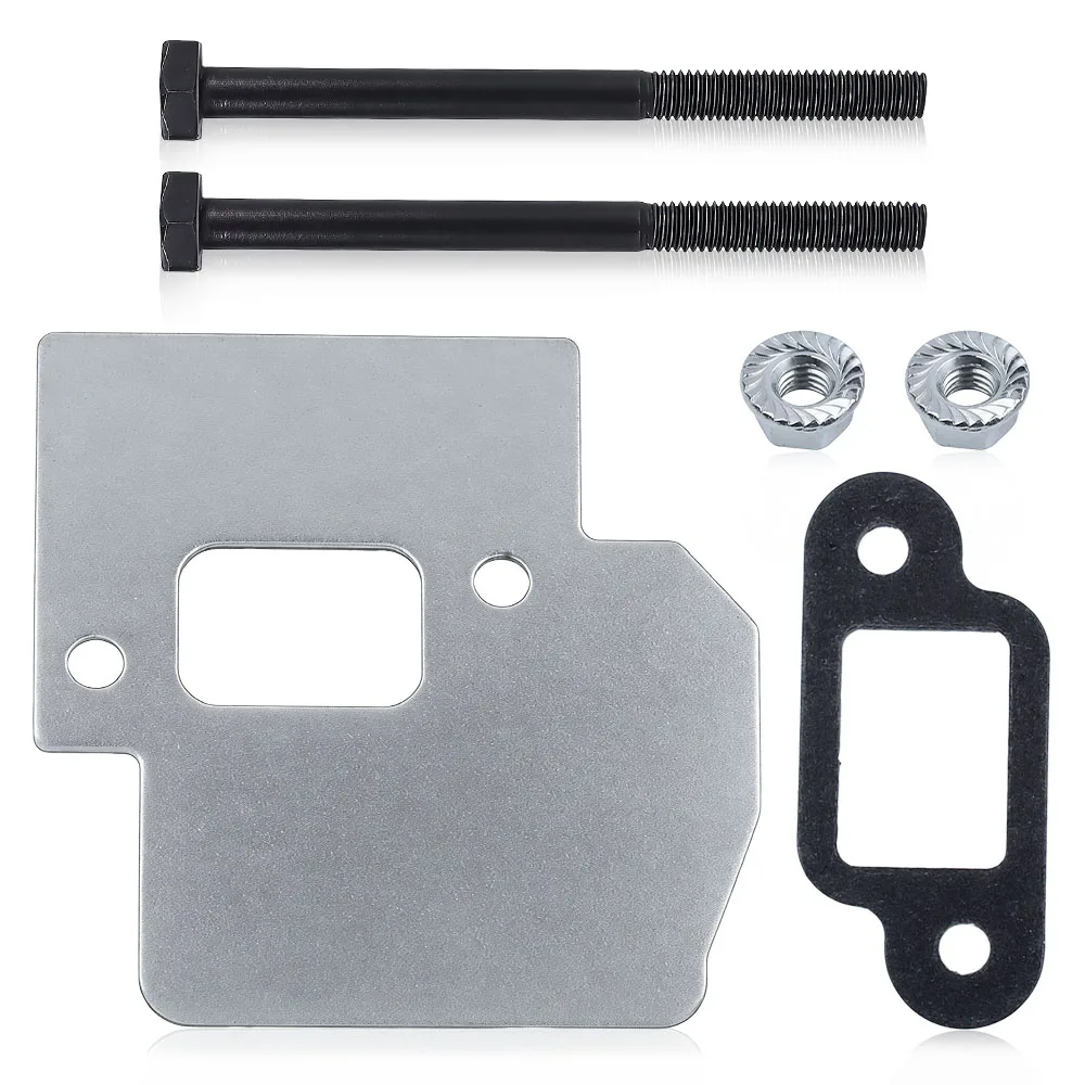 Muffler Exhaust Bolt Plate Shield Gasket Kit For STIHL MS250 MS230 MS210 021 023 025 Chainsaw Parts 1123 141 3200