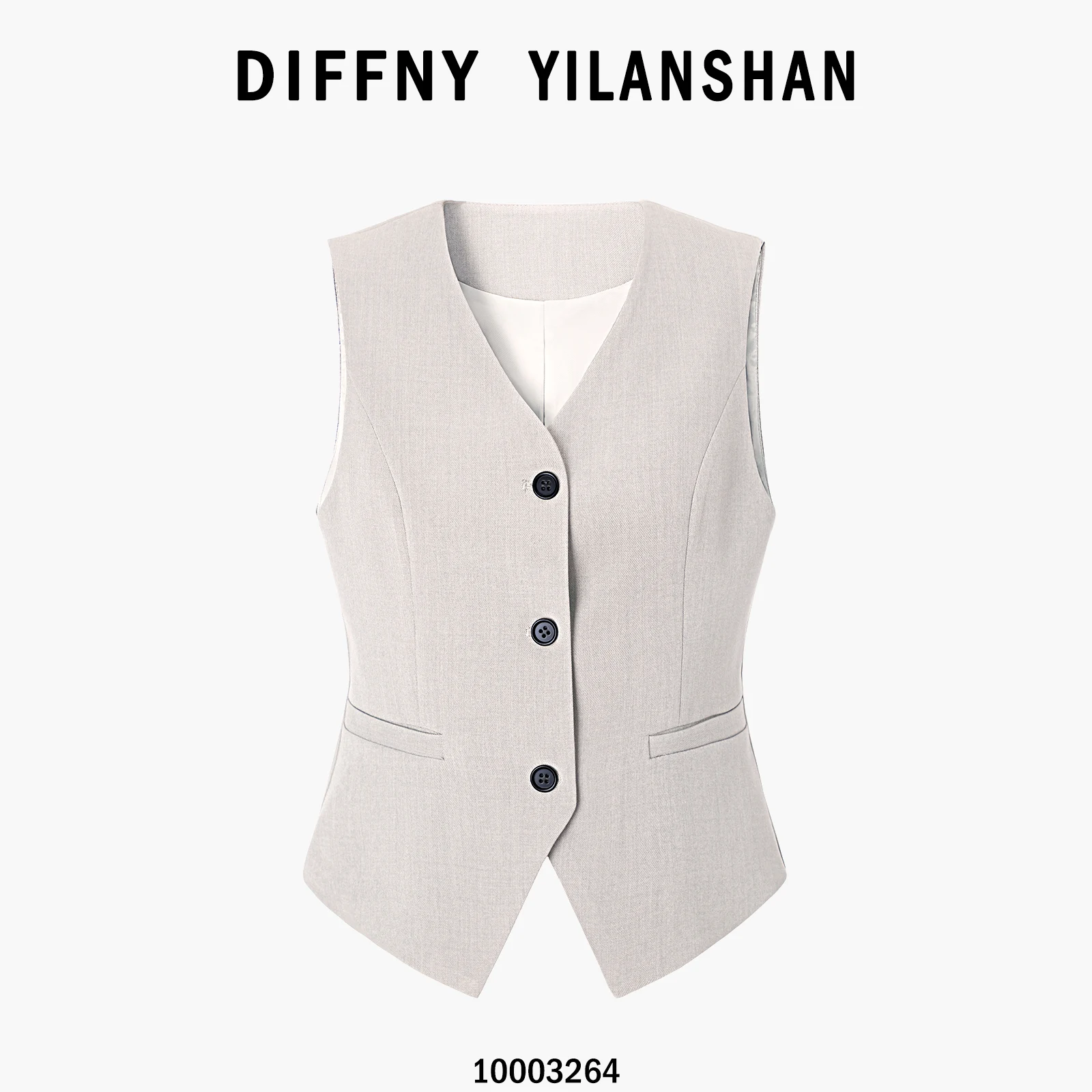 カジュアル スレオル スヴェル レディース ベスト 3264 ファッショナブル 多用途 スリムフィット スーツ ジャケット 秋 アウター トップス ポリエステル生地