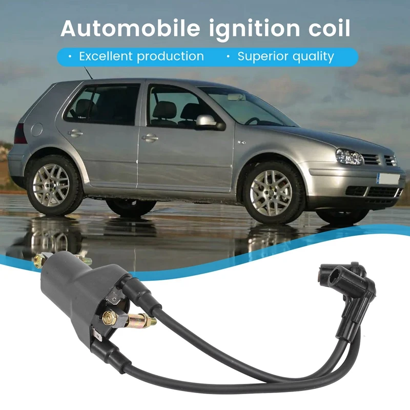 Ignition Coil & Spark Plug For 1991-2003 EZGO Golf Cart 4 Cycle Engine Gas Marathon Medalist TXT 26652-G01 EPIGC103