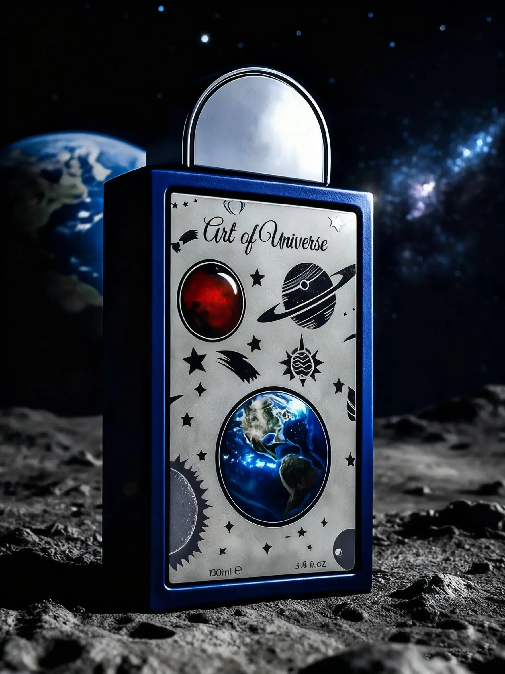 

Cosmic Art neutral perfume 3.4oz, fragrant citrus mixed with musk and amber, fresh and durable perfume,