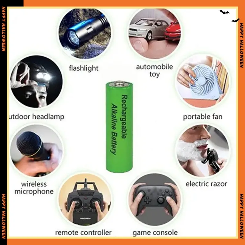 1.5V AA+AAA rechargeable battery AAA alkaline suitable for flashlight mouse clock remote control etc + charger