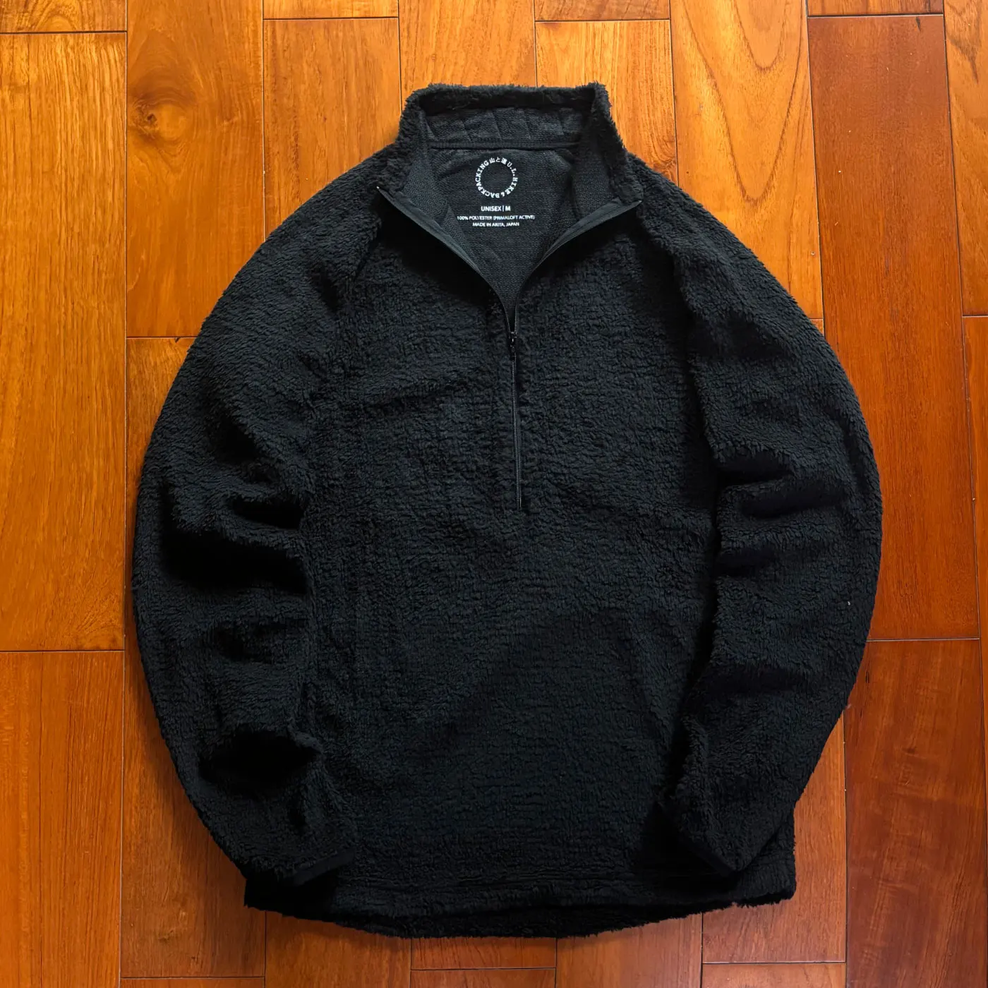 بلوفر Yamatomichi النشط خفيف الوزن من الصوف بأكمام طويلة وعازل ديناميكي الطبقة الوسطى