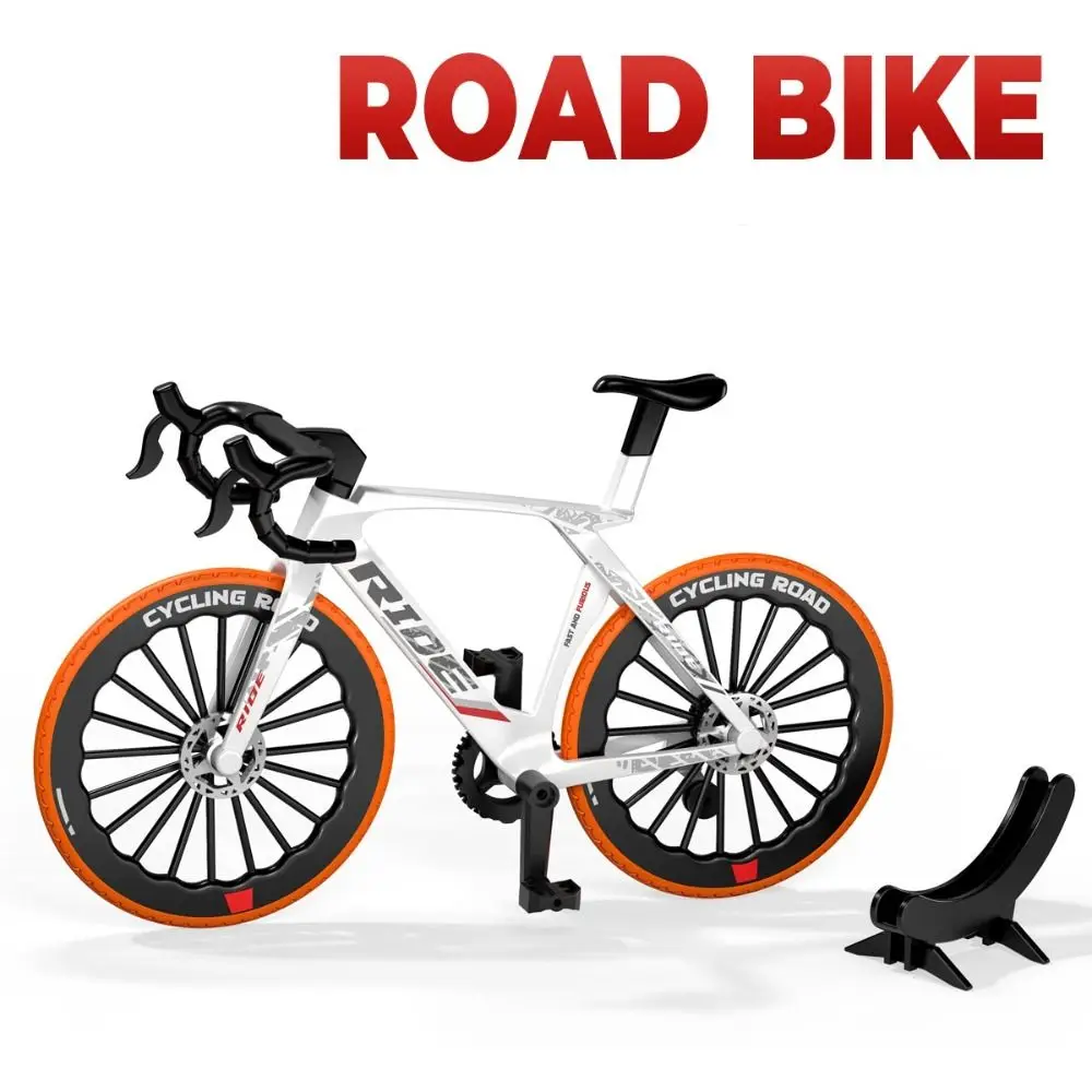 1:8 Scale Mini Bicycle Model Simulation Ornament Mountain Bike Toy Racing Metal Diecast Road BMX Bike Model Kids Toy