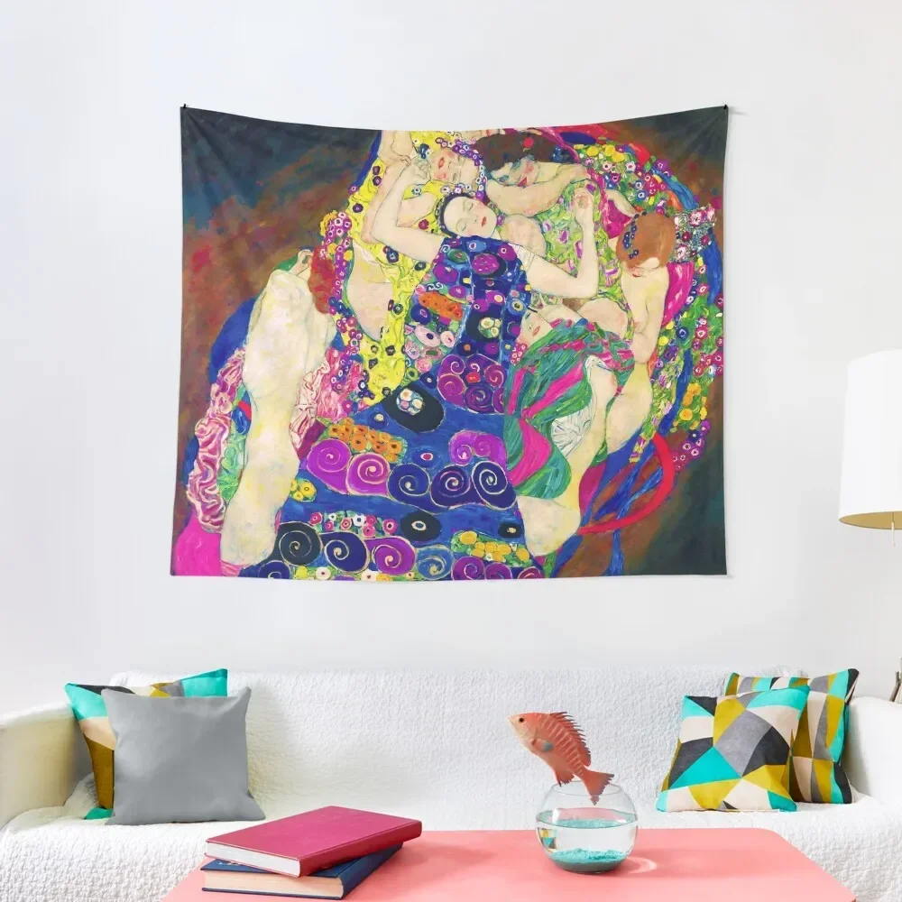 

Gustav Klimt Die Jungfrauen (The Virgins) Tapestry Things To The Room For Bedroom Decoration Pictures Room Wall Tapestry
