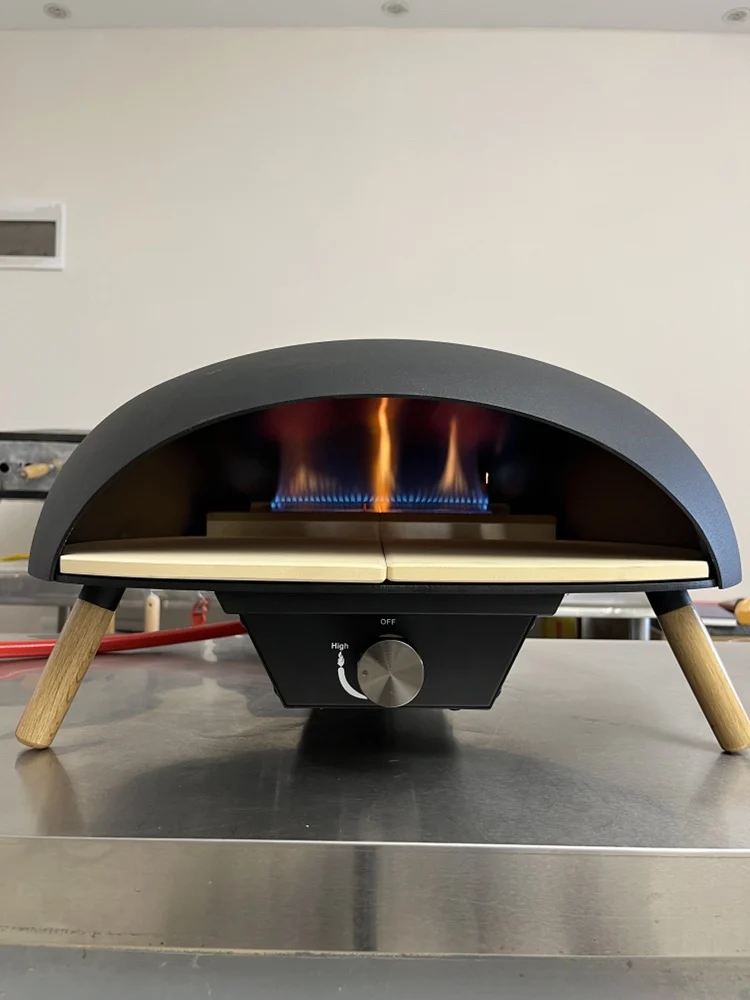 เตาพิซซ่ากลางแจ้งเชิงพาณิชย์เตาพิซซ่าขนาด13นิ้ว