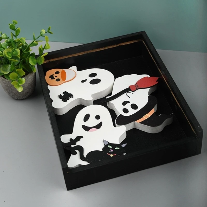 3Pcs Eerie Halloween Specters Set for Shelf Arrangement Home Decorations Dropshipping