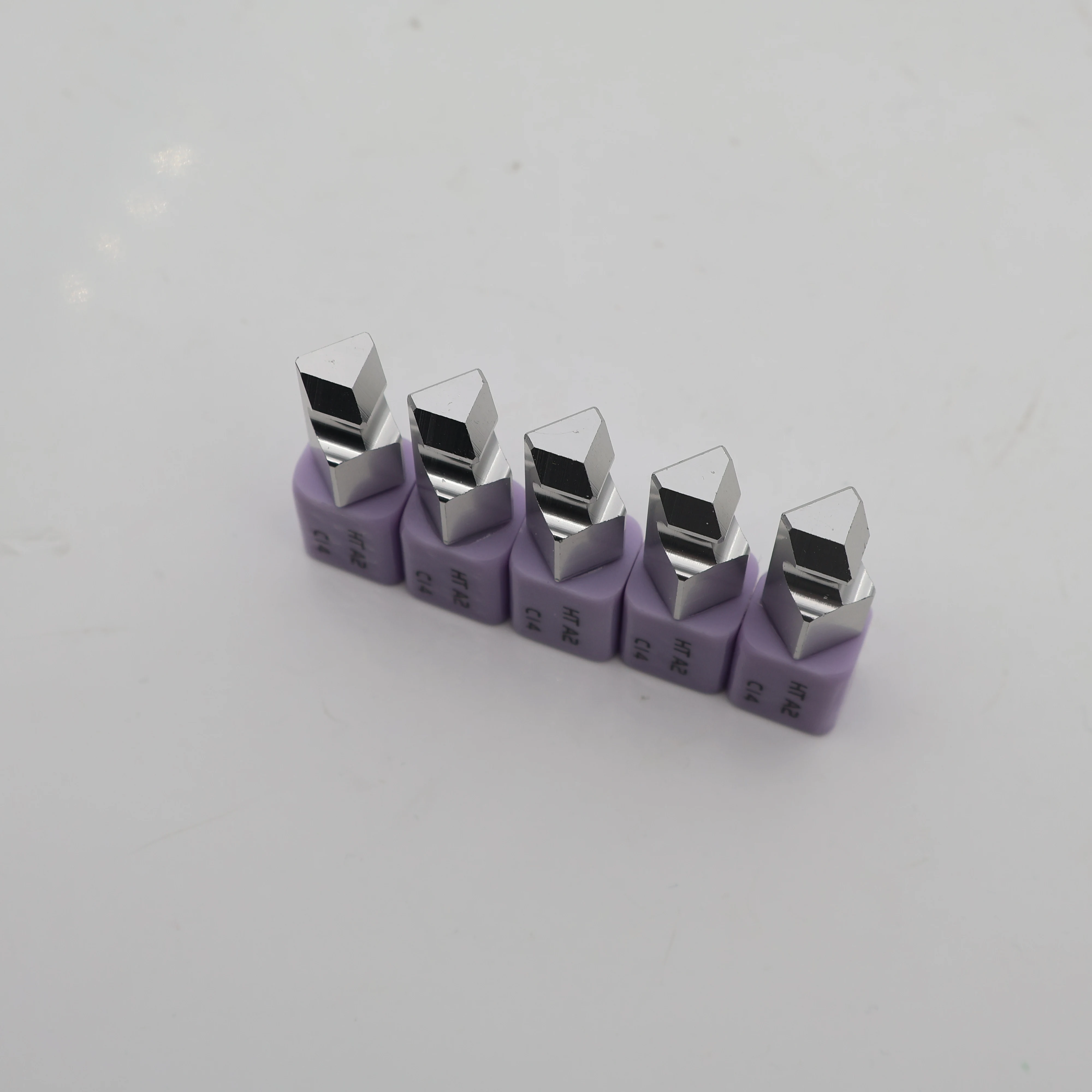 Dental Lithium Disilicate Ceramic Block C14 LT High Translucency OM1-C2 10pcs for CAD CAM Crown Veneer Dental Lab