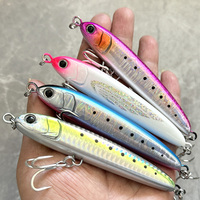 1 Pcs Pencil Fishing Lure 105mm 40g Stickbait Deep Water Wobbler Artificial Hard Bait Sea Tuna Fishing Tackle