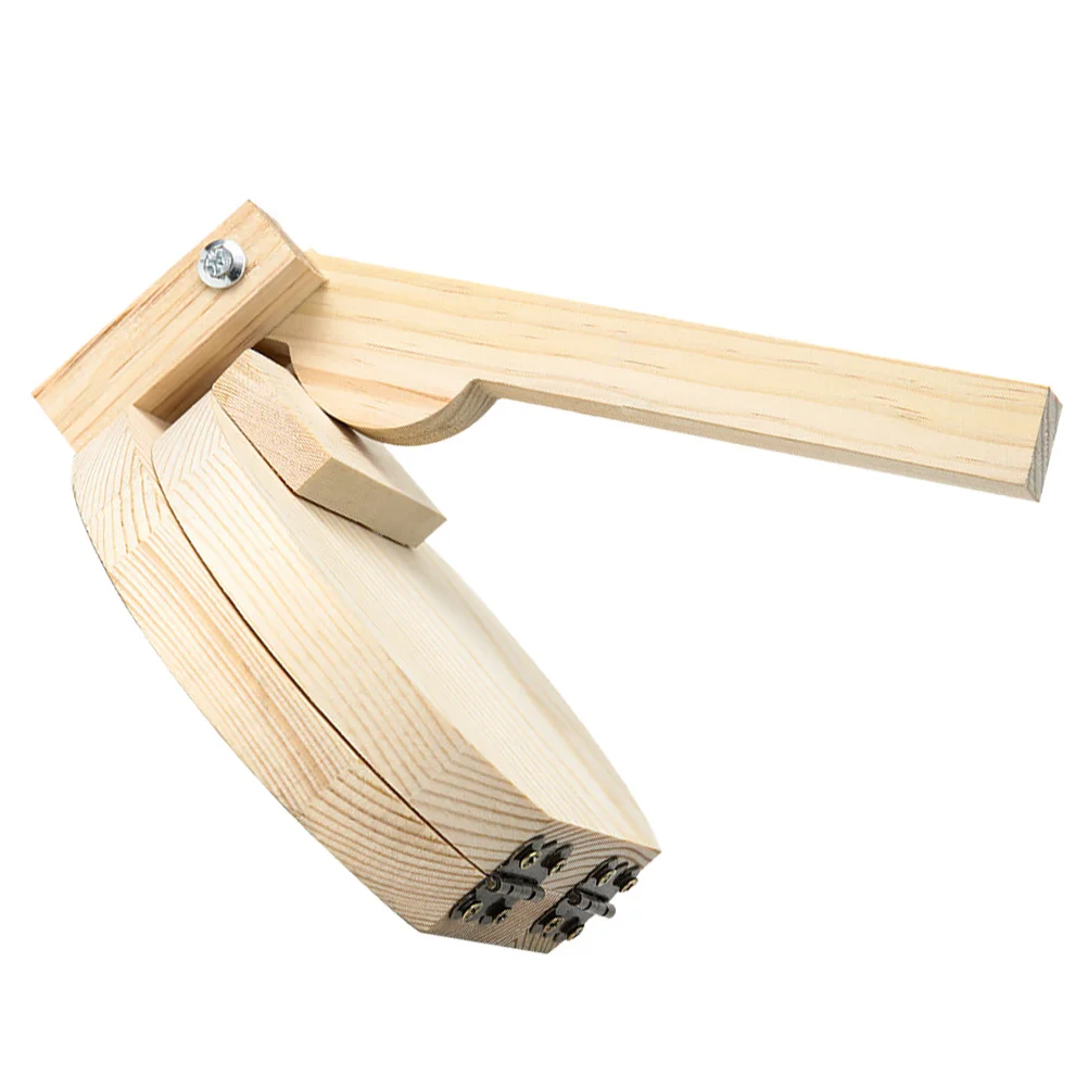 

Dumpling Wrapper Maker Wood Mold for Wrappers Dough Pressing Tool Squeezer Skin Presser