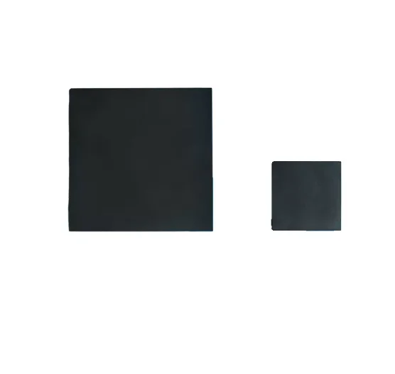 Custom Silicon Carbide Ceramic Square Tool Parts Bulletproof Wear Resistant High Quality