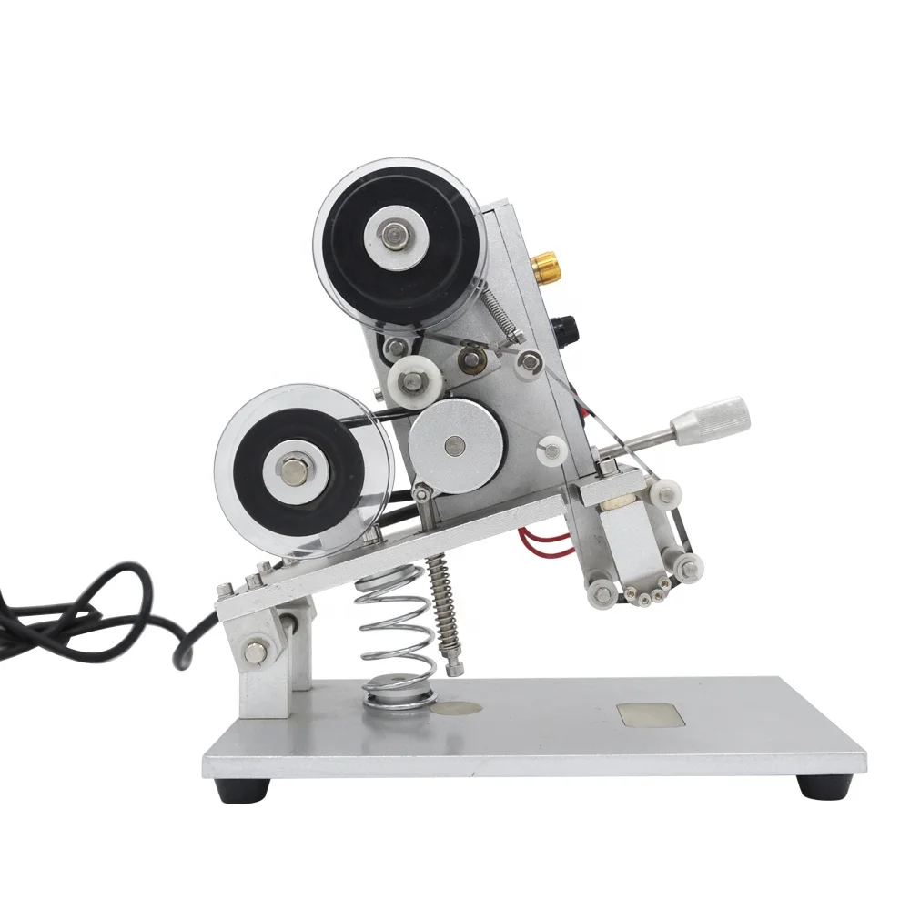 Model HP-30 Manual Expiry Date Printing Machine Coding Foil Ribbon Used Batch Coding Machine