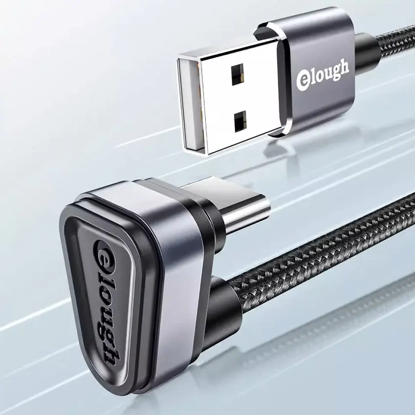 

1-5PCS USB Type C Cable For Samsung Xiaomi mi Redmi USB C Cable 2.4A Fast Phone Charging Data Cord Type C 180 Degree USB C Cable