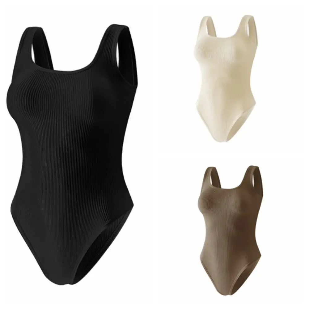 العصرية U الرقبة داخلية ملابس داخلية سلس البطن التحكم اليوغا بذلة بعقب رفع أكمام الملابس الداخلية للنساء السيدات