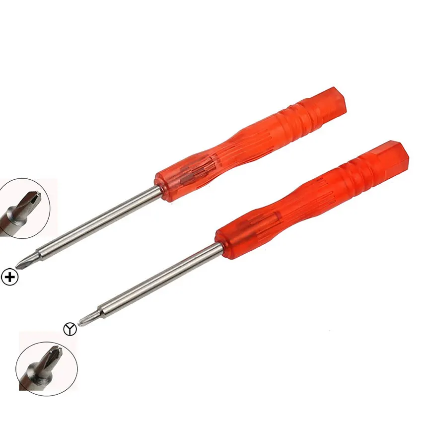 FOR Gameboy Advance Color Y Phillips three-wing screw for GBA GBC GB GBP game console shell with screwdriver tool