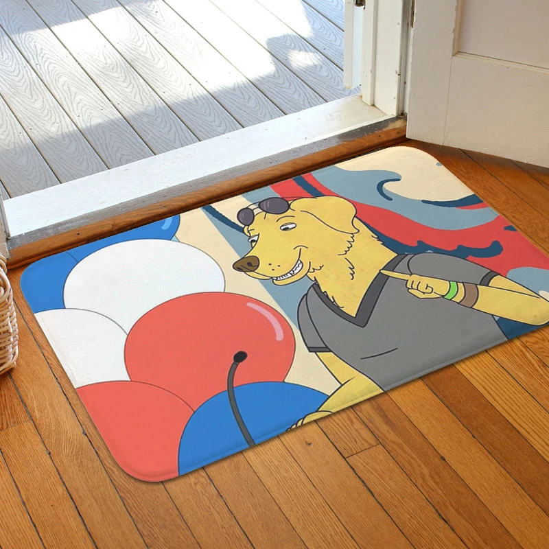 Hallway Porch Foot Mat Non-slip G-Bojack Horseman Kitchen Bedroom Rug Slip-resistant Entrance Door Doormat Balcony Carpet