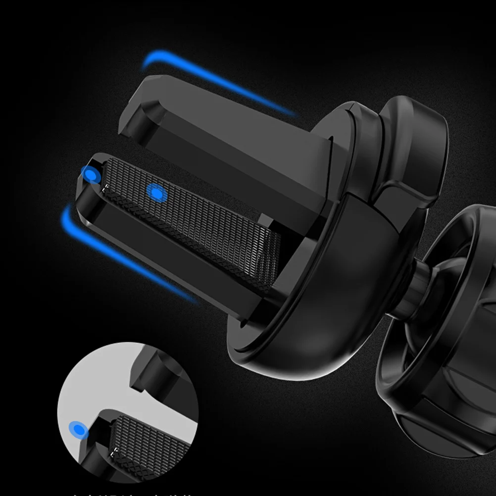 حامل هاتف فتحة تهوية السيارة حامل معدني الجاذبية الذهبي 4-6.2 بوصة دوران المضادة للانزلاق رف هاتف السيارة شحن الملاحة الآمنة